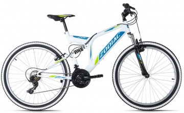 Qivelo Fully 26 Zodiac - wit/groen - mountainbike