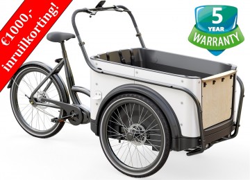 Royal 3W Premium Plus - elektrische driewieler bakfiets