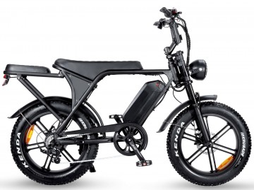 Shuttle Fatbike - zwart - elektrische fatbike