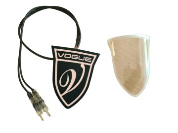 (53-3-a) Vogue logo balhoofd lichtgevend