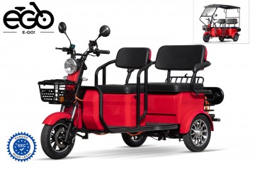 EGO City AX3 2,1 kW 72 V 20 Ah tuktuk