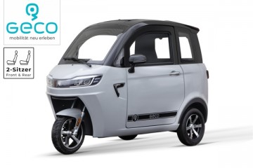 Geco Sera2 1,5kW 60V elektrische brommobiel | 25 of 45 km/u