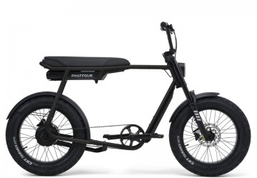 Phatfour FLX+ - stealth black - elektrische fatbike