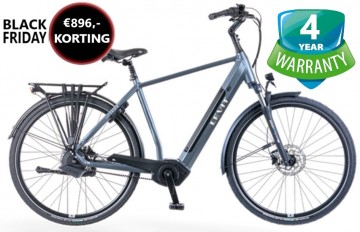 Levit Calvia 3 Automatiq - mat blauw - elektrische herenfiets