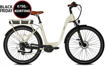 Bizo Bike Becca - crème - elektrische damesfiets