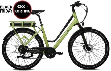 Bizo Bike Rihanna - groen - elektrische damesfiets