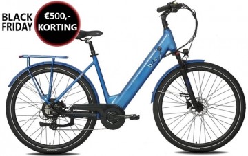 Bizo Bike Vika - blauw - elektrische damesfiets