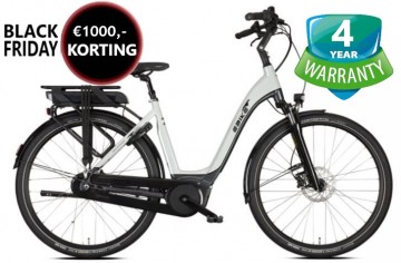 Advanced Ebike Das Original Comfort Plus Wave - lichtgrijs/zwart - elektrische damesfiets