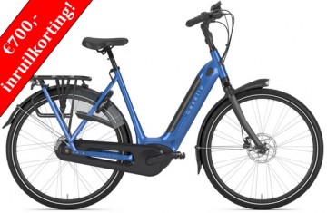 Gazelle Grenoble C8 - tropical blue - elektrische damesfiets