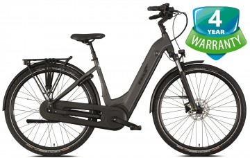 Ebike Das Original Tour Pro Wave N5 - graphite black - elektrische damesfiets