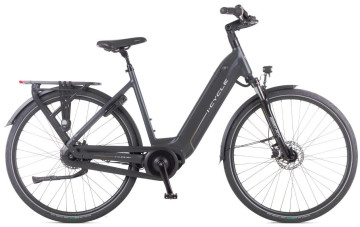 Icycle Vibe 3.0 dames - grijs - elektrische damesfiets